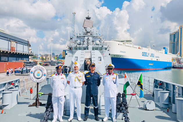 Indian Naval Ship Trikand calls at Dar-es-Salaam, Tanzania