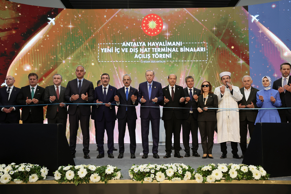 TRKIYE-ANTALYA-AIRPORT-EXPANSION PROJECT-INAUGURATION
