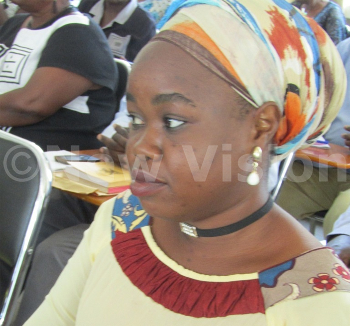  secretary for gender education and health ubeda amukose