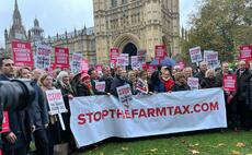 LIVE UPDATES from London demonstrations: NFU president says he has never seen the industry so angry 