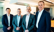 Green Iron consortium members: Brad Weston (Commercial Manager, Aurizon), Tim Dobson (Managing Director, Magnetite Mines), Stewart Lammin (CEO, Flinders Port Holdings), Mike Nolan (Executive Leader - Resources and Energy, GHD)