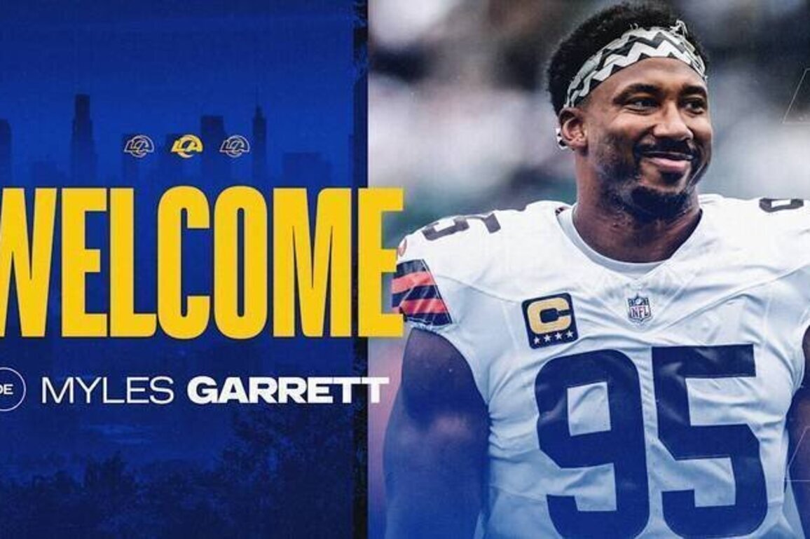 Rams agree to terms on trade to acquire Myles Garrett from Browns