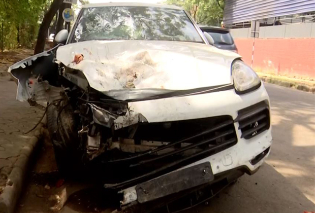 Speeding Porsche hits two vehicles in Chandigarh, one dead, two injured