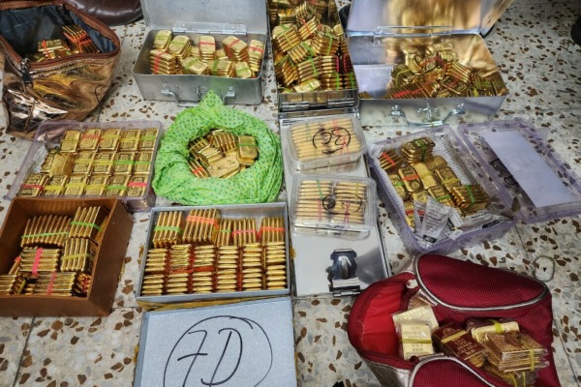 88 kg smuggled gold bars, 19.66 kg studded jewellery seized in massive haul in Ahmedabad