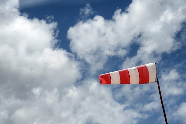 Strong winds warning - information and advice
