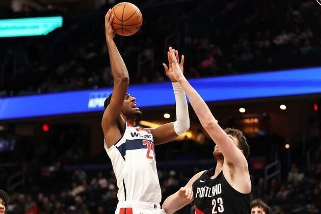 NBA roundup: Wizards edge Blazers, halt 9-game skid