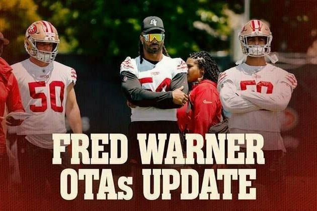 Fred Warner Discusses 'Seamless' Contract Extension, Rookies at OTAs