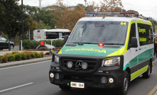  A quarry worker fell from a crushing plant. 