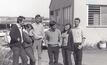  University of Queensland honours students at a geology workshop in 1970
