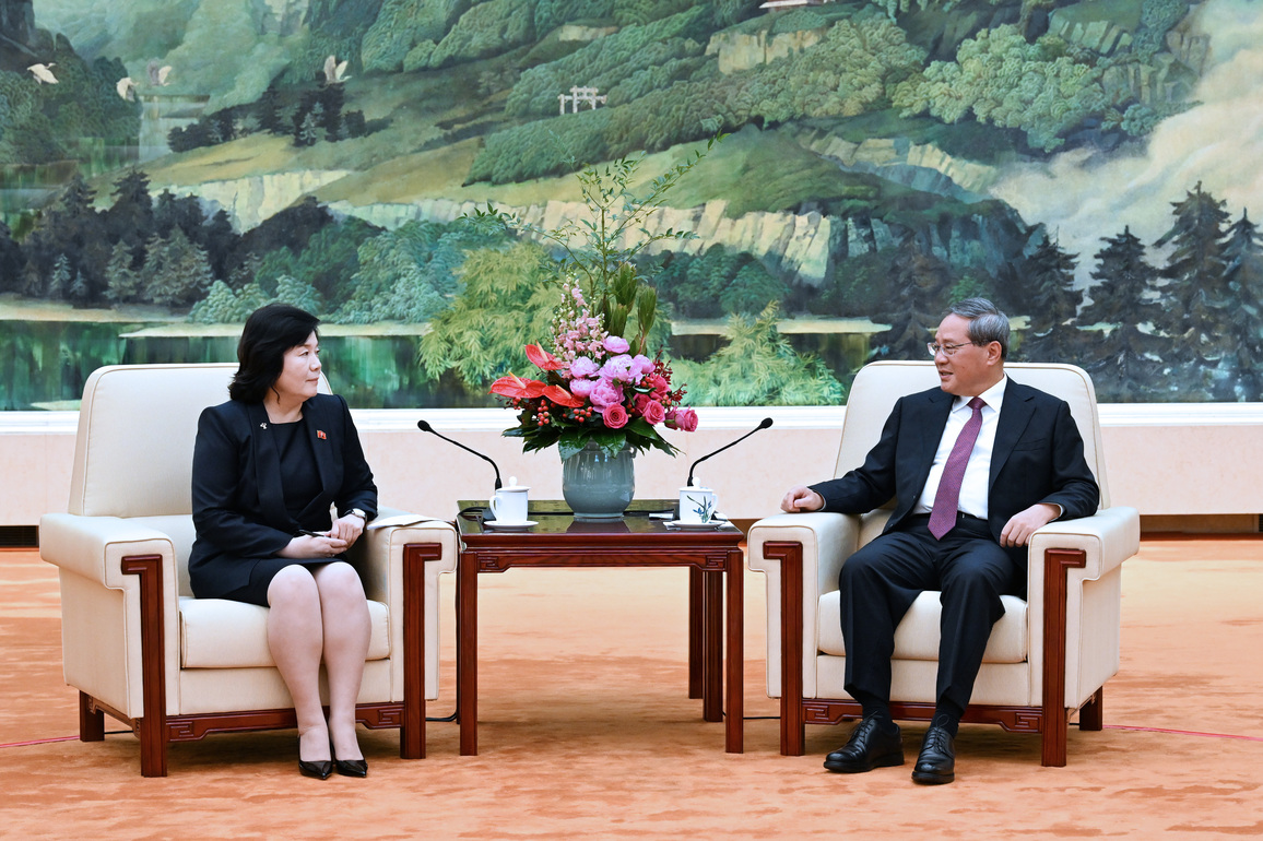CHINA-BEIJING-LI QIANG-DPRK-FM-MEETING (CN)