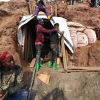 DR CONGO-RUBAYA-COLTAN MINE