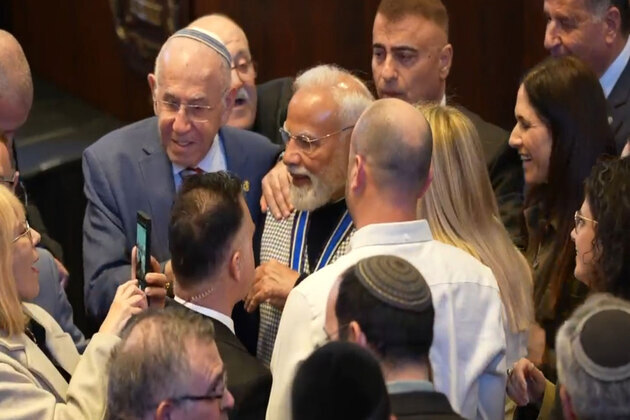 From standing ovation to Knesset Medal: first day of PM Modi's Israel visit underscores strategic bond