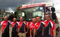 Timber merchant team rides to beat blood cancer