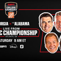 ESPN's College GameDay Built by The Home Depot Travels to Atlanta for the SEC Championship Game - No. 3 Georgia vs. No. 9 Alabama