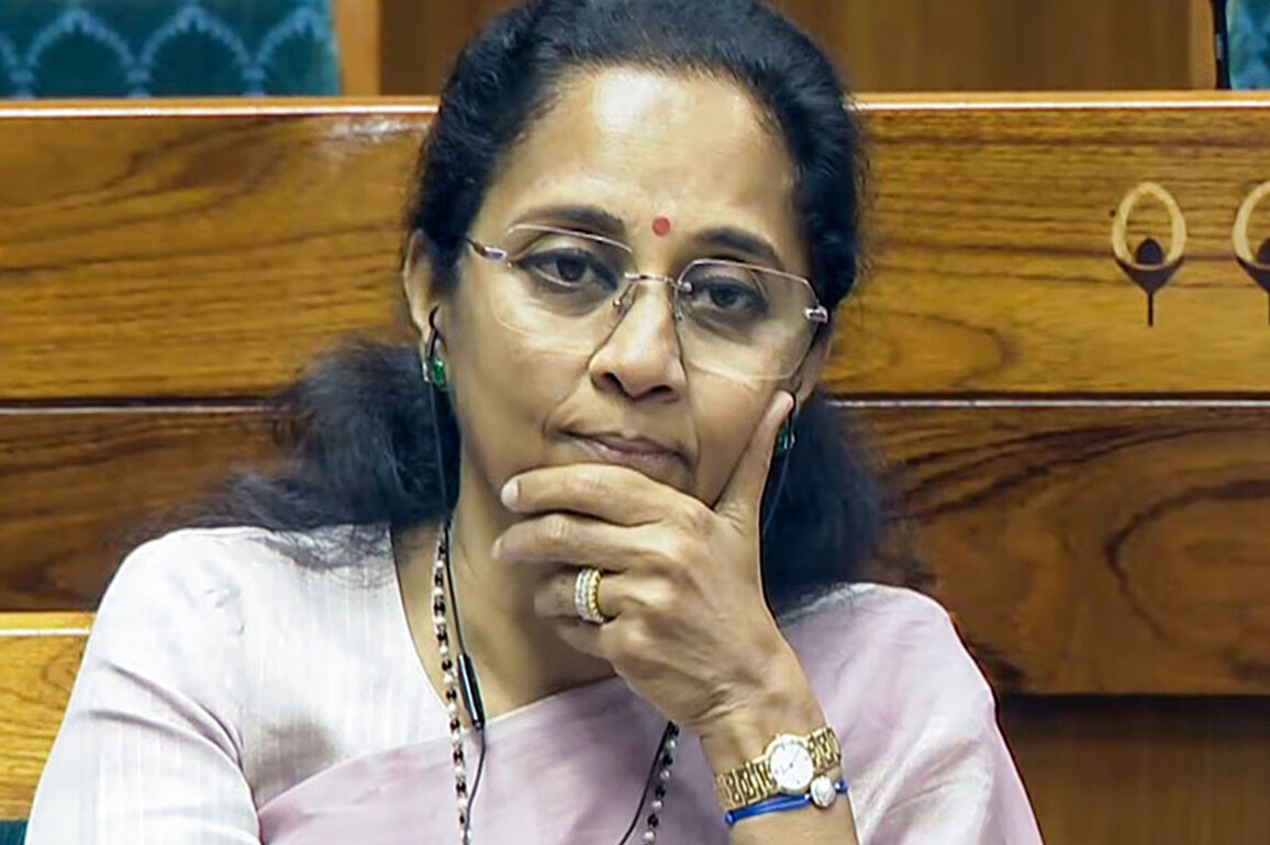 Maharashtra: Vehicle rams into NCP(SP) MP Supriya Sule's car, says "everyone safe"