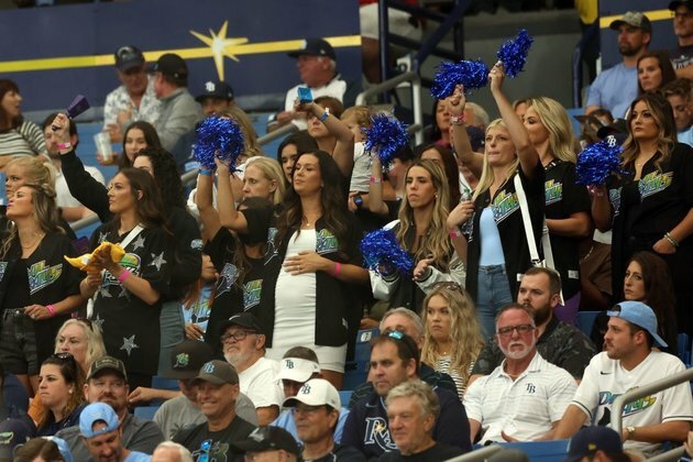 Rays' home playoff crowd is MLB's smallest since 1919