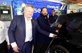 Anant Ambani and Murray Auchincloss inaugurate Jio-bp's 500th EV charging station at Jio World Centre