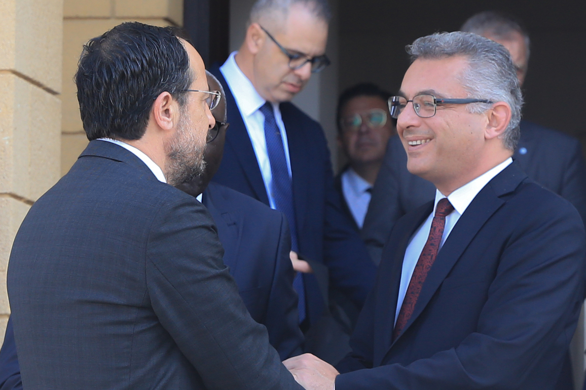 CYPRUS-NICOSIA-COMMUNITIES-LEADERS-REVIVAL-REUNIFICATION TALKS