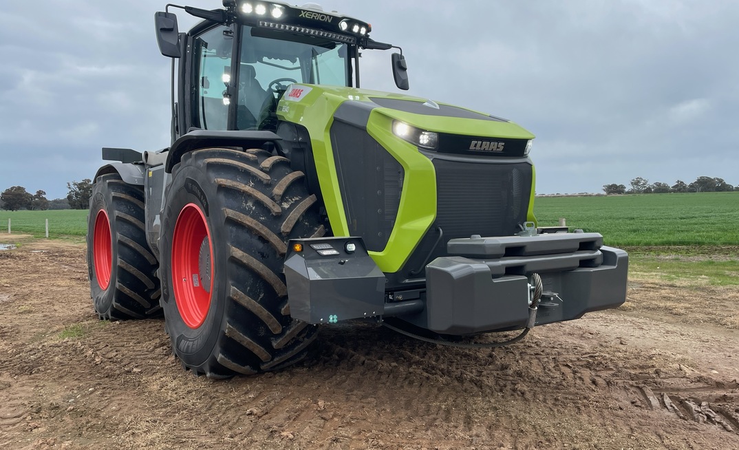 High horsepower tractors were one of few highlights in the tractor market in July.