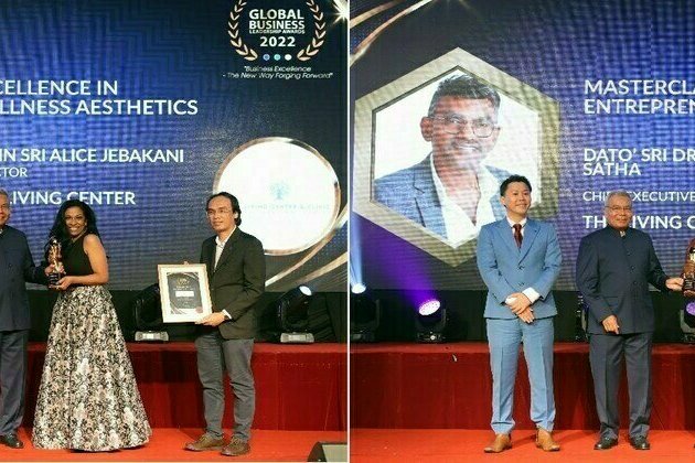 THE LIVING CENTER BAGS 2 AWARDS AT THE GLOBAL BUSINESS LEADERSHIP AWARDS 2022