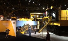 The Caterpillar booth at MINExpo 2016