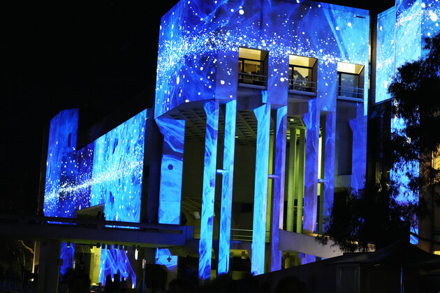 AUSTRALIA-CANBERRA-ENLIGHTEN FESTIVAL
