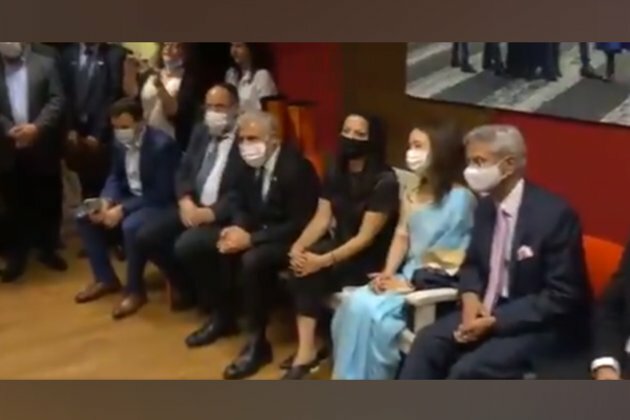 Visually impaired girl welcomes EAM at Shalva National Centre in Israel, sings Bollywood songs