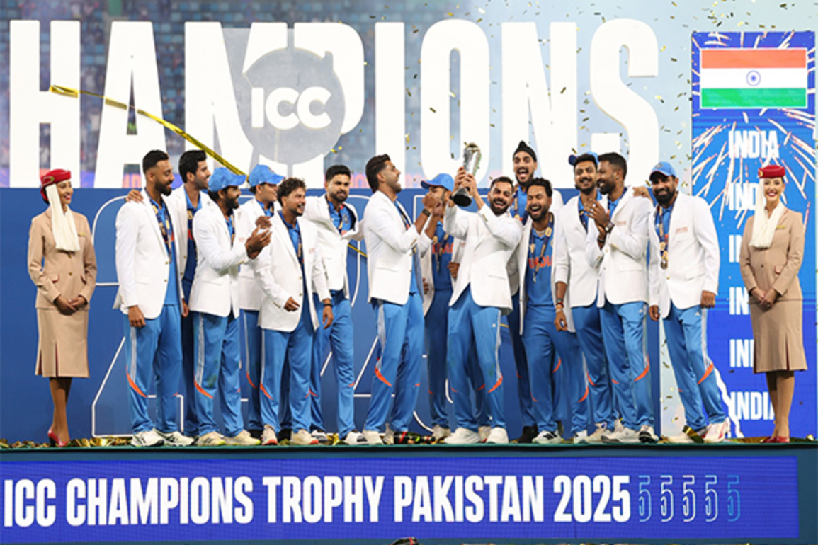 "A very satisfying win": Rohit Sharma after leading India to historic third Champions Trophy title