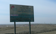 Oyu Tolgoi underground mine in Mongolia.