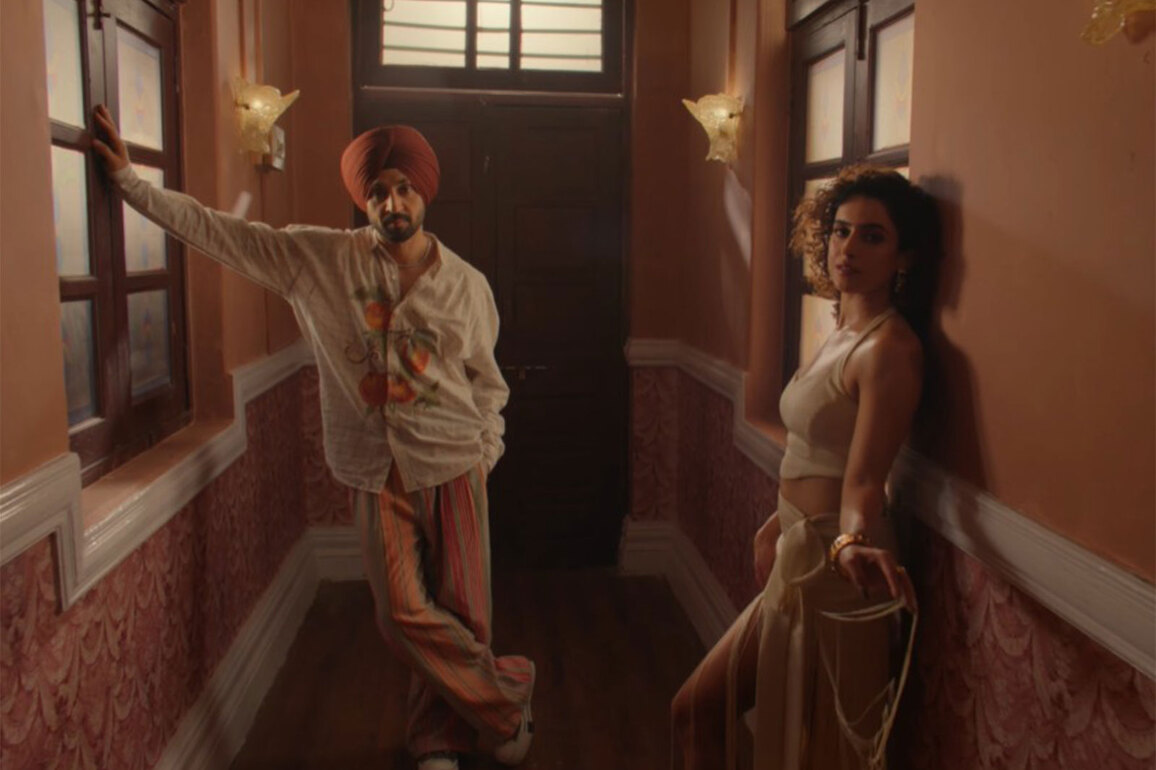 Diljit Dosanjh, Sanya Malhotra light up screen in new song 'Charmer', fans call it "asli Diwali tofa"