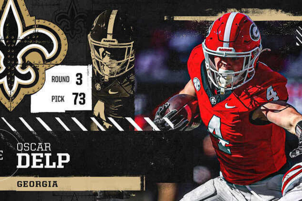 Saints draft Oscar Delp with No. 73 pick in 2026 NFL Draft