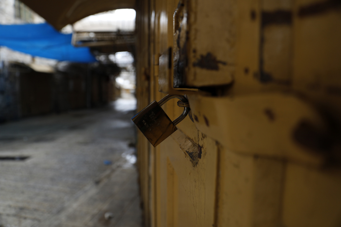 MIDEAST-WEST BANK-HEBRON-STRIKE