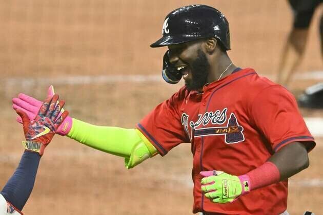 Braves' Michael Harris II producing hit show against Guardians