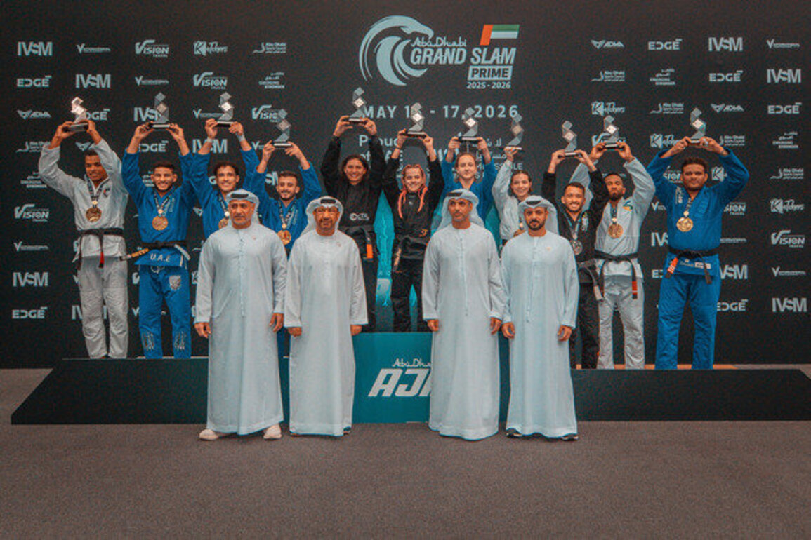 Abu Dhabi crowns champions of Abu Dhabi Grand Slam Jiu-Jitsu season