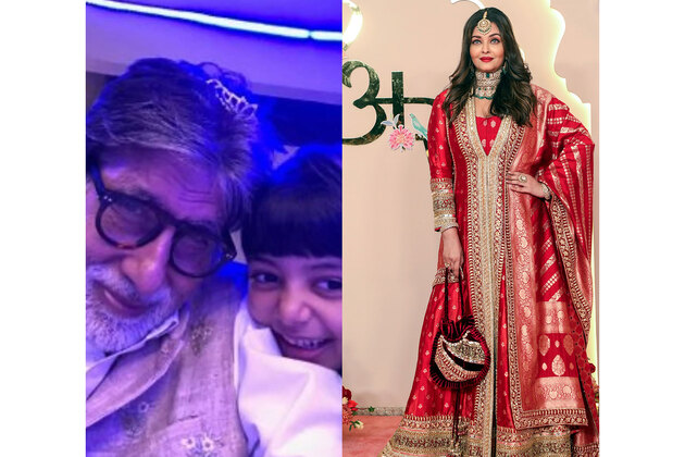 Aishwarya Rai Bachchan extends adorable birthday wish to "Pa-Dadajiii" Amitabh Bachchan, check post