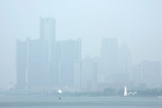 Smoke from Canadian Wildfires Leaves US Midwest with Unhealthy Air