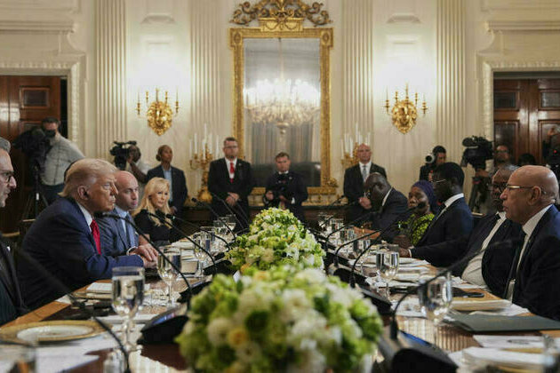 Trump meets five West African leaders, hails pivot from aid to trade