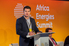 Scott Macmillan presenting at the Africa Energies Summit late 2023.