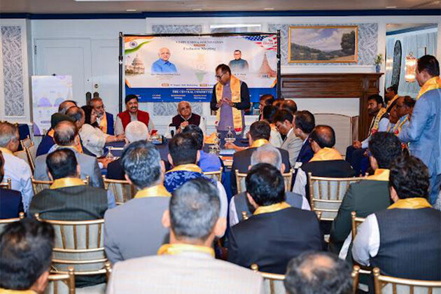 "Gujarat has secured important position in country's economic development": CM Bhupendra Patel at Vishv Umiya Foundation in Washington