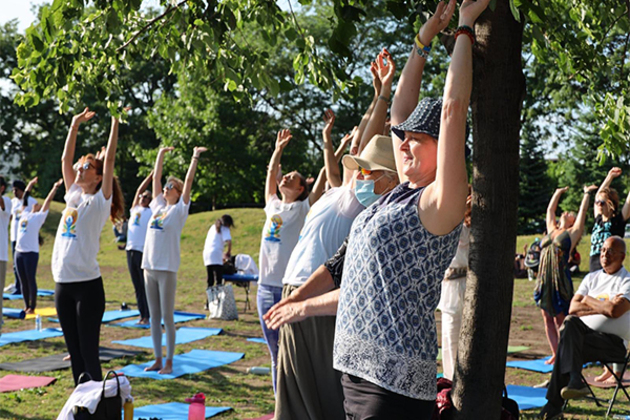India Canada Organisation hosts Yoga Day celebration in Montreal with support from Indian High Commission