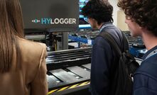 The Hylogger 4 in use at the WB Clarke Geoscience Centre.