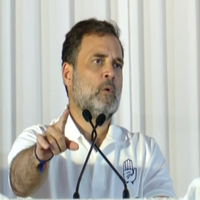 Bihar polls: Rahul Gandhi repeats claim of polluted Yamuna during Chhath, says "there are two Indias"