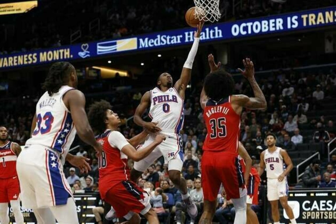Tyrese Maxey fuels fierce rally as Sixers top Wizards in OT