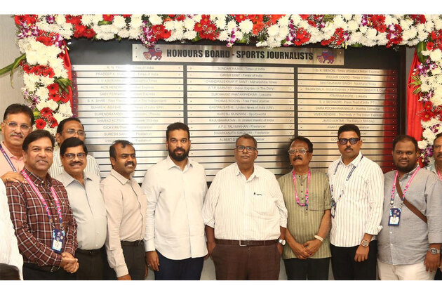 MCA pays tribute to Mumbai's sports journalists with Honours Board at Wankhede Stadium