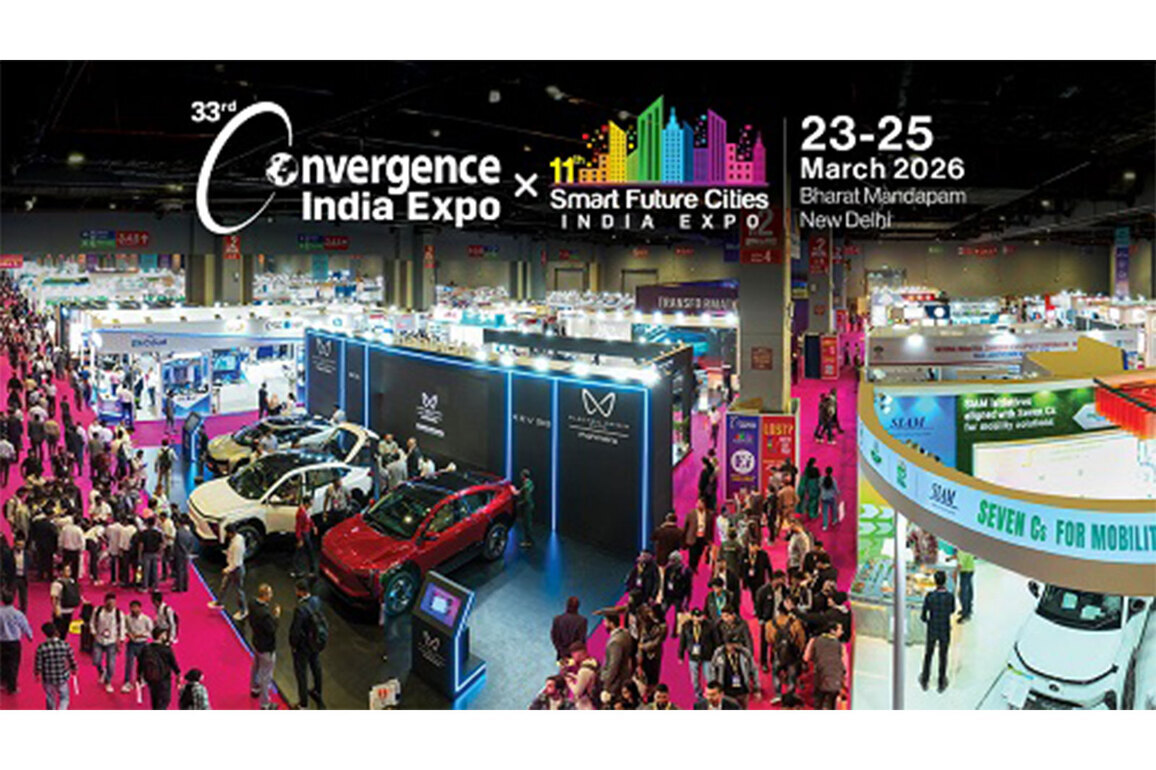 33rd Convergence India & 11th Smart Future Cities India Expo Set to Accelerate AI, 6G, and Next-Generation Urban Innovation