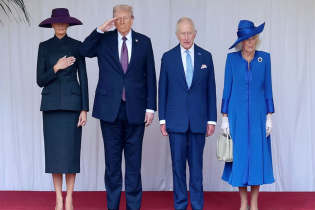 US President, First Lady participate in Windsor Castle arrival ceremony