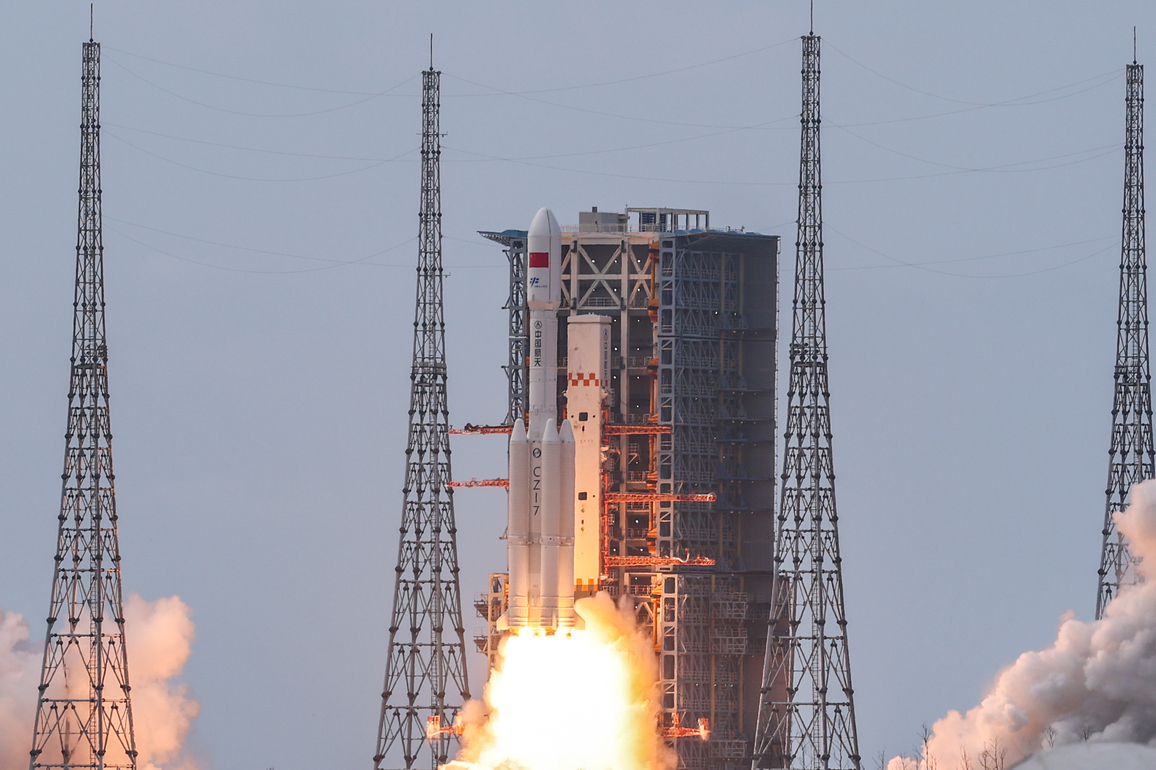 (EyesOnSci) CHINA-HAINAN-WENCHANG-CARGO CRAFT-LAUNCH (CN)