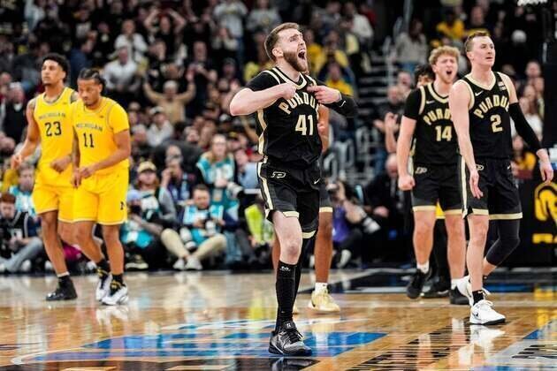 No. 18 Purdue upsets No. 3 Michigan in Big Ten title game