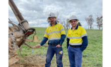  Legacy directors Thomas Wall and Chris Byrne ring in the start of trade