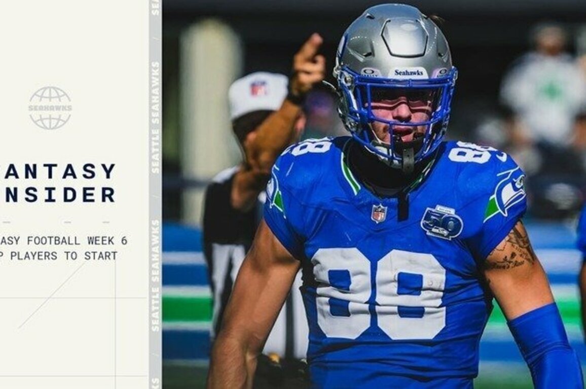 Fantasy Football Week 6 2025: Best Players To Start